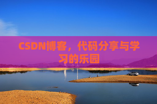 CSDN博客，代码分享与学习的乐园
